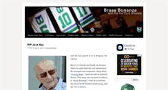 Desktop Screenshot of brassbonanza.com